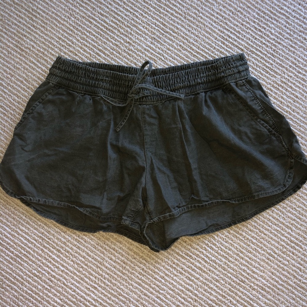 army green shorts!!